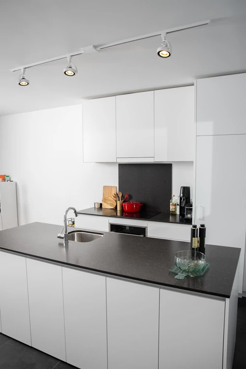 Lucide TRACK DORIAN Schienenstrahler - 1-Phasen Stromschiene / Schienensystem - 1xES111 - Weiß (Verlängerung) - Atmosphäre 2